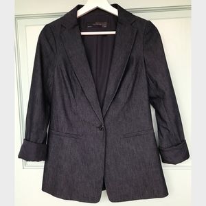 The Limited Denim Blazer Jacket